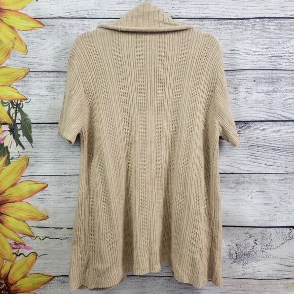 Cato Ribbed Cardigan Sweater Women's Size 14/16W - Picture 8 of 8